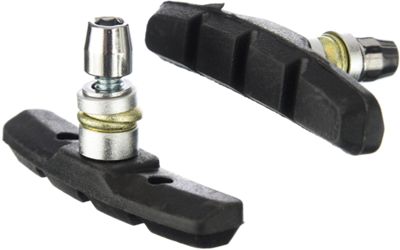LifeLine M947V Single Compound V-Brake Pads - Black - Pair}, Black