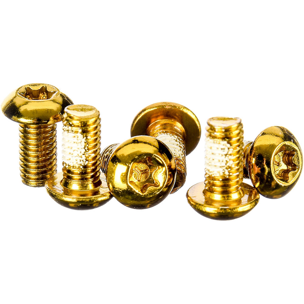 LifeLine Brake Disc Rotor Bolts - Gold, Gold