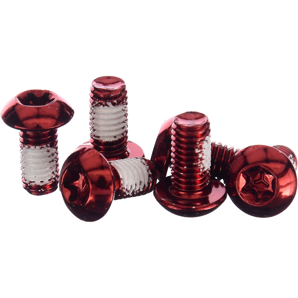 LifeLine Brake Disc Rotor Bolts - Red, Red