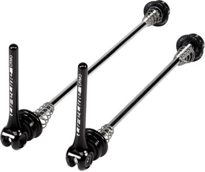 LifeLine CrMo Quick Release Skewer Set - Black - MTB 100mm & 135mm}, Black