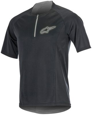 Maillot Alpinestars Rover 2 (manches courtes) 2017 - Noir - ombre foncée, Noir - ombre foncée