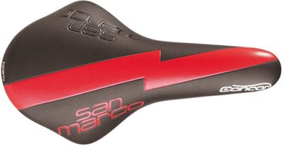 Sella Selle San Marco Concor Junior - nero - rosso, nero - rosso