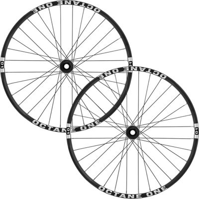 Octane One Solar Trail Mountain Bike Wheelset - Black - Non-Boost, Black