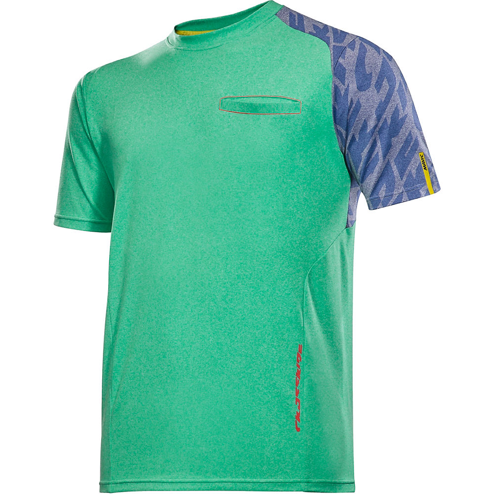 Maillot Mavic Crossride - Menthe foncée, Menthe foncée