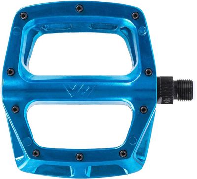 Pédales plates DMR V8 V2 - Bleu électrique, Bleu électrique
