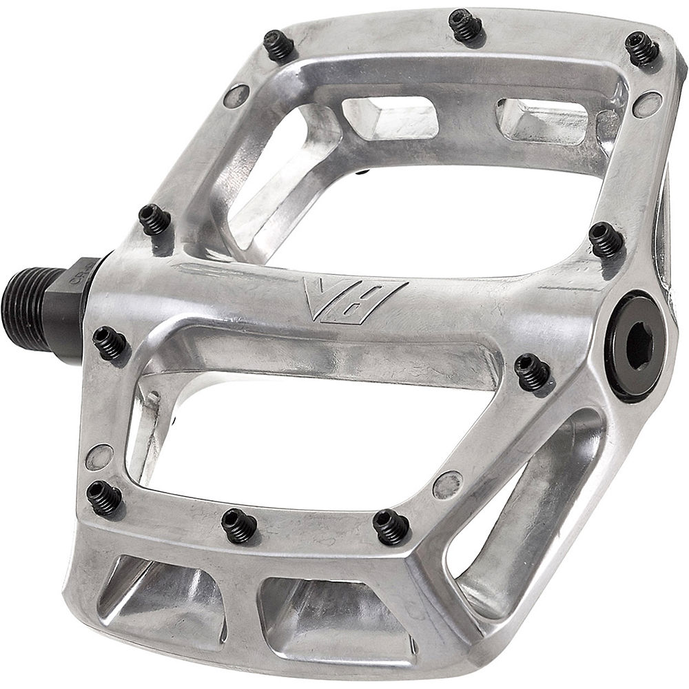 Pédales plates DMR V8 V2 - Argent poli, Argent poli