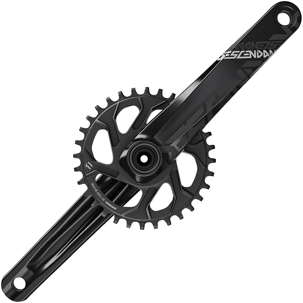 Pédalier Truvativ Descendant - GXP - Noir - 36t, Noir