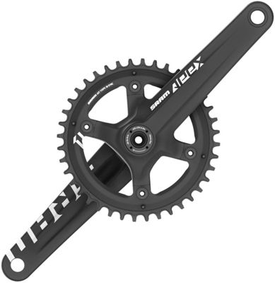 SRAM Apex 1 GXP Road Single Chainset - Black, Black