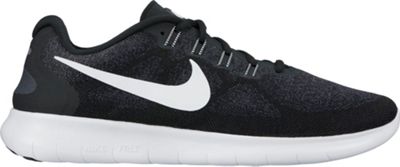 Chaussures - Race Nike Femme Free RN 2 - Noir - Blanc - Gris foncé - UK 5.5