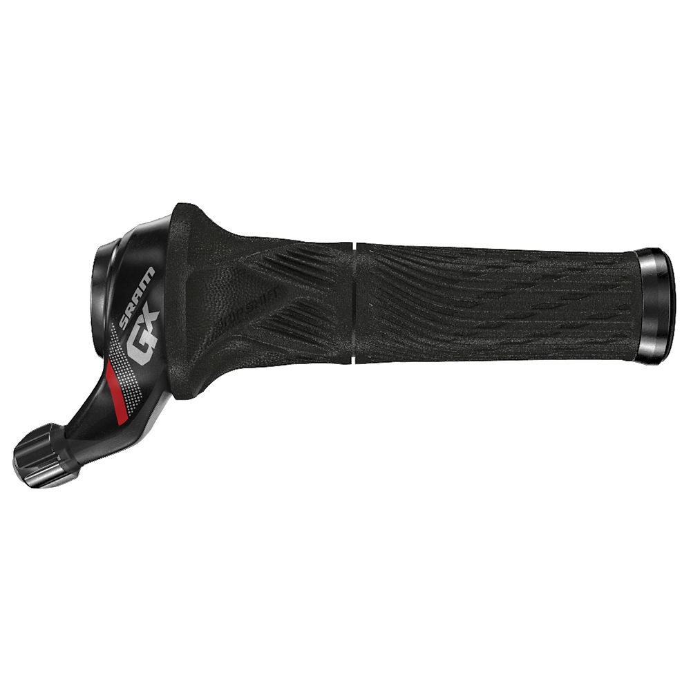 Commande de vitesses VTT SRAM GX 11 vitesses X-Actuation Grip Shift - Noir - Rouge - Front
