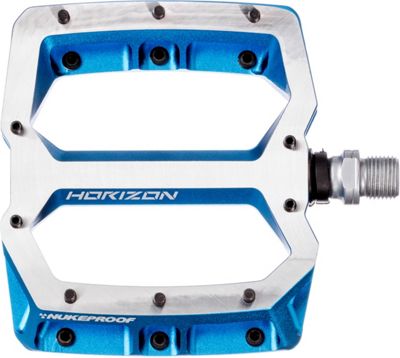 Nukeproof Horizon Pro Downhill Flat Pedals - Blue, Blue