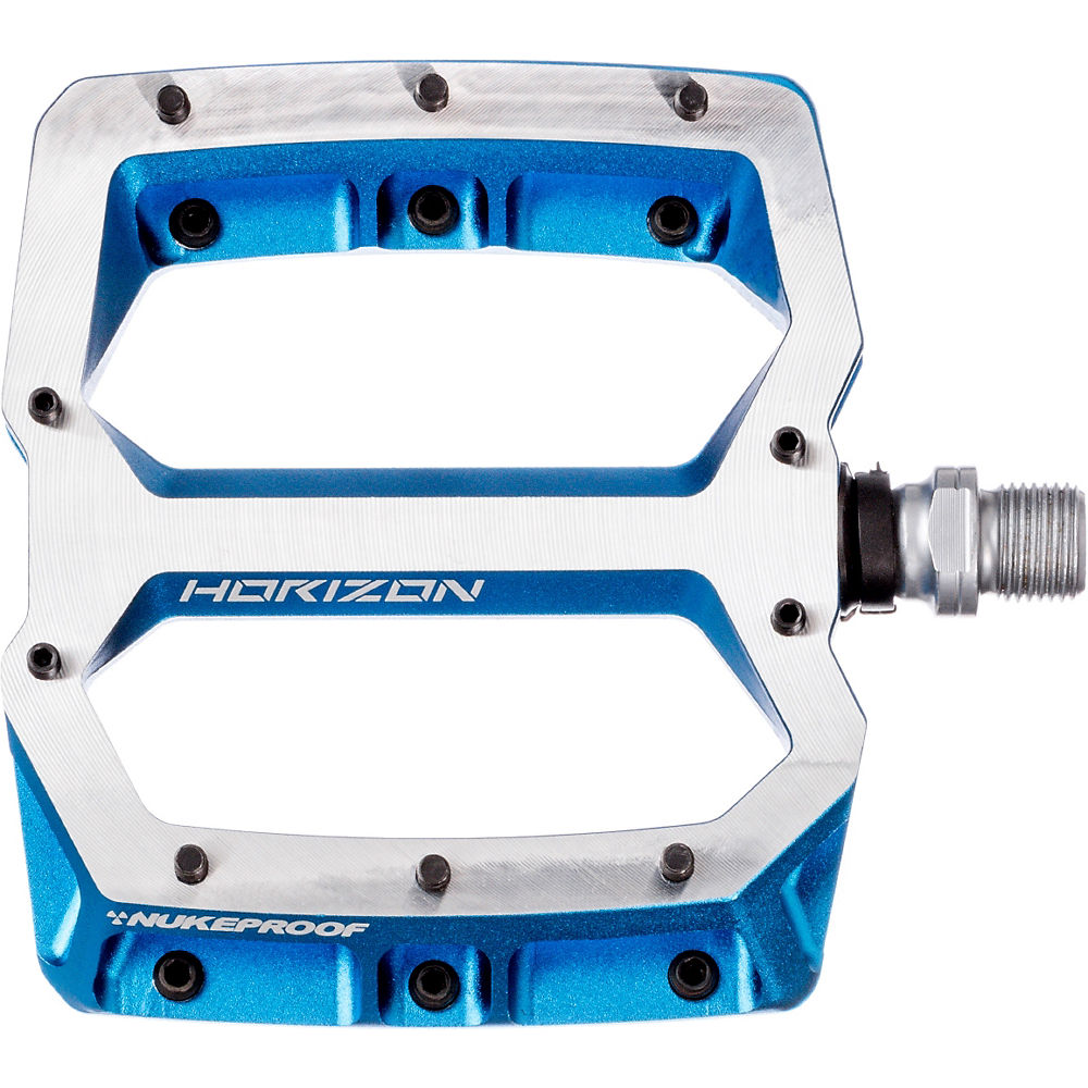 Pédales plates Nukeproof Horizon Pro - Bleu, Bleu
