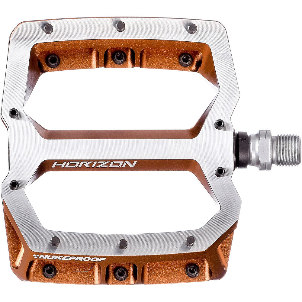 Pédales plates Nukeproof Horizon Pro - Cuivre, Cuivre