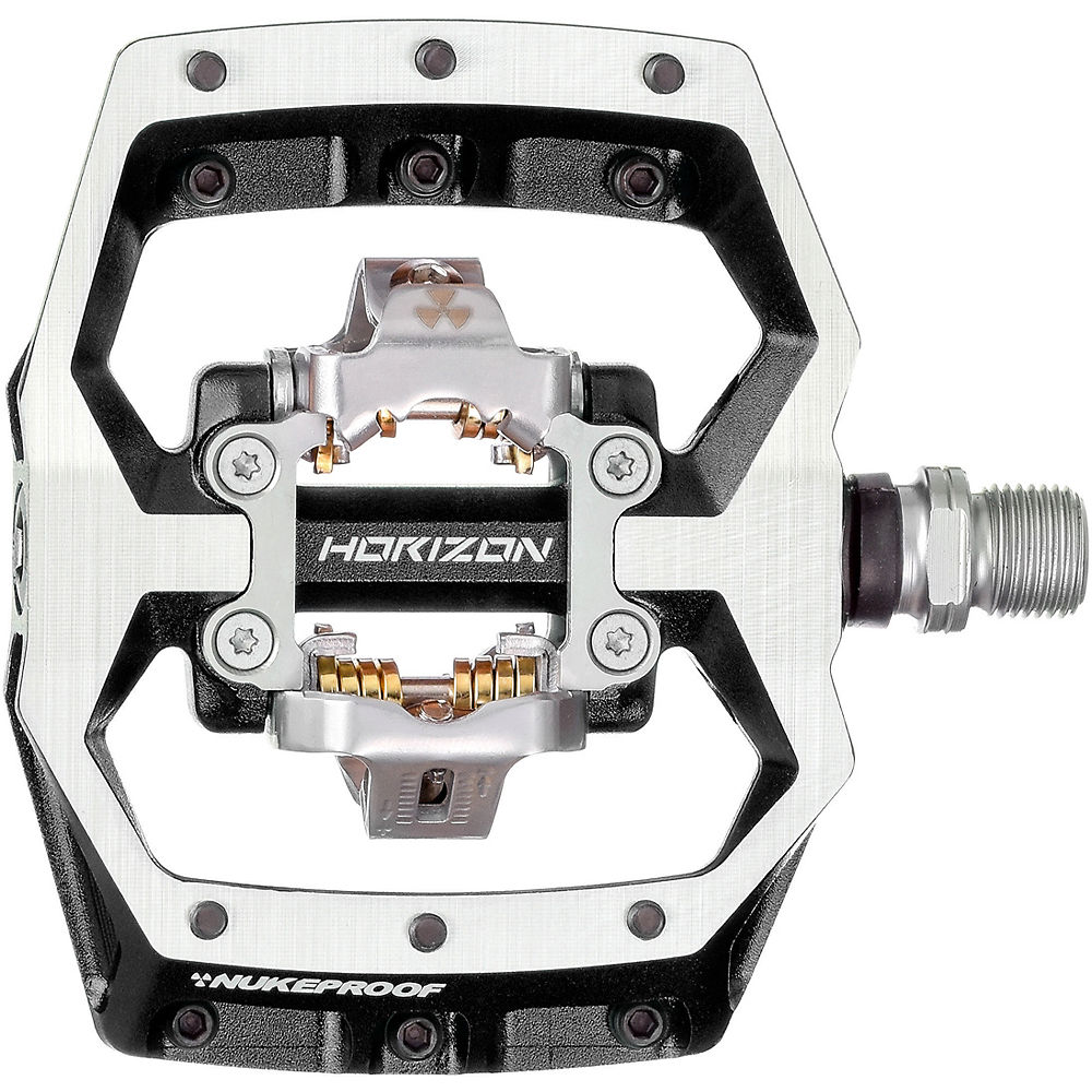 Pédales de descente Nukeproof Horizon CL (chrome-molybdène) - Noir, Noir