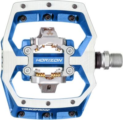 Nukeproof Horizon CL CrMo Downhill Pedals - Blue, Blue