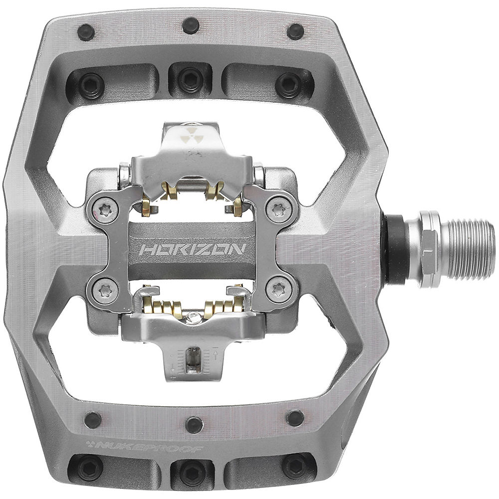 Pédales de descente Nukeproof Horizon CL (chrome-molybdène) - Gris, Gris