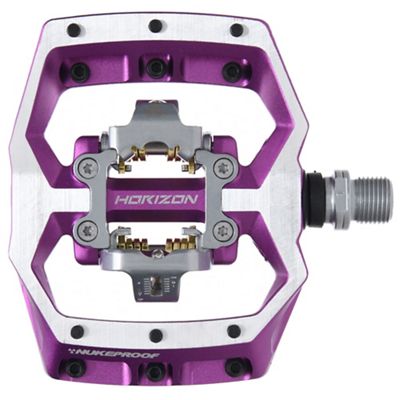 Nukeproof Horizon CL CrMo Downhill Pedals - Purple, Purple