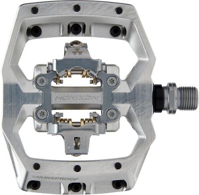 Nukeproof Horizon CL CrMo Downhill Pedals - Silver, Silver