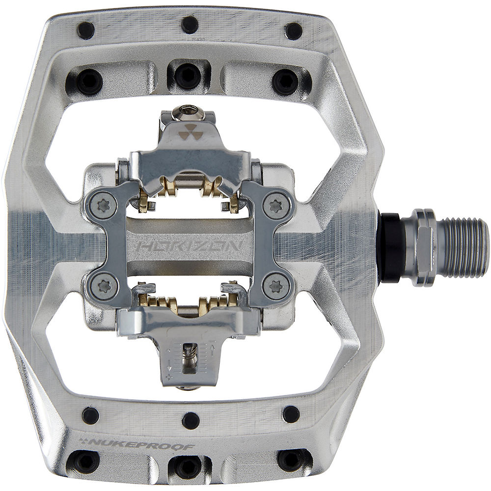 Nukeproof Horizon CL CrMo Downhill Pedals - Silver, Silver
