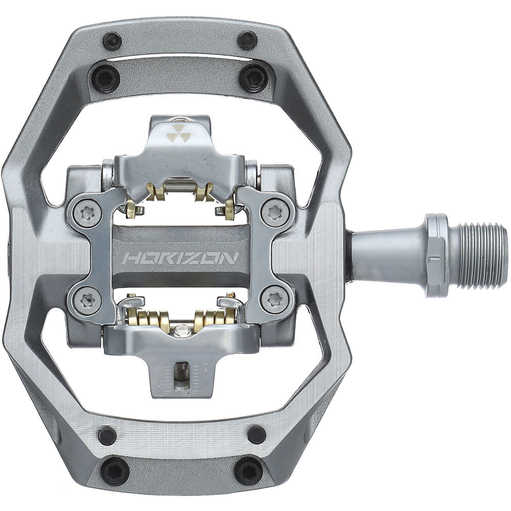 Pédales Nukeproof Horizon CS (CrMo, Trail) - Gris, Gris