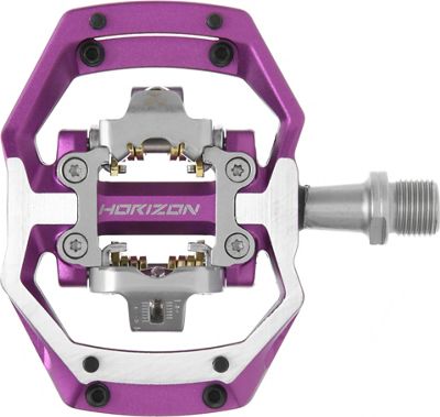 Nukeproof Horizon CS CrMo Trail Pedals - Purple, Purple