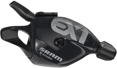 SRAM EX1 X-Actuation MTB Trigger Gear Shifter - Black - Rear, Black