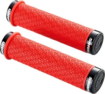 Poignées SRAM DH Locking (silicone) - Rouge, Rouge