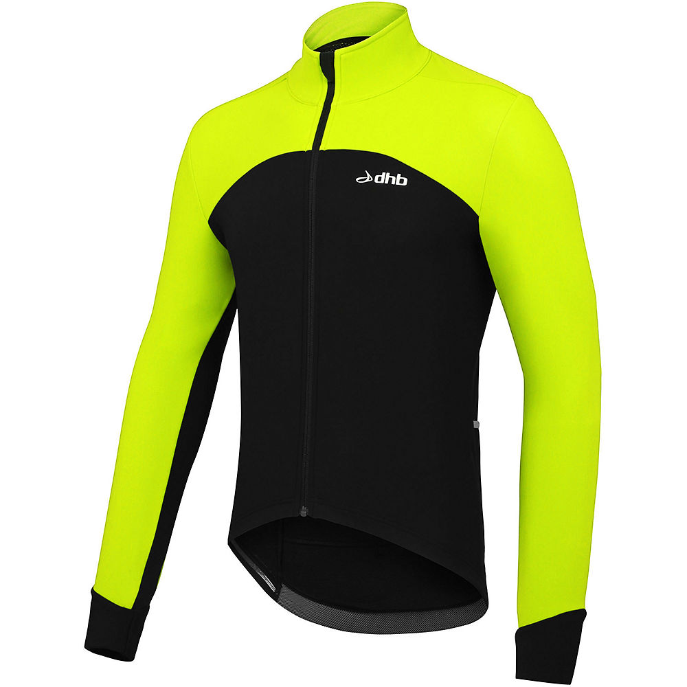 Veste dhb Aeron Pro Softshell - Fluro - Noir, Fluro - Noir