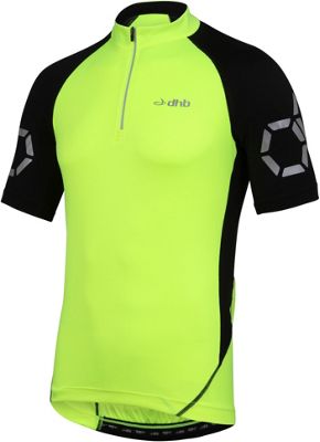 dhb Flashlight SS Jersey - Fluro - Yellow - XXL}, Fluro - Yellow