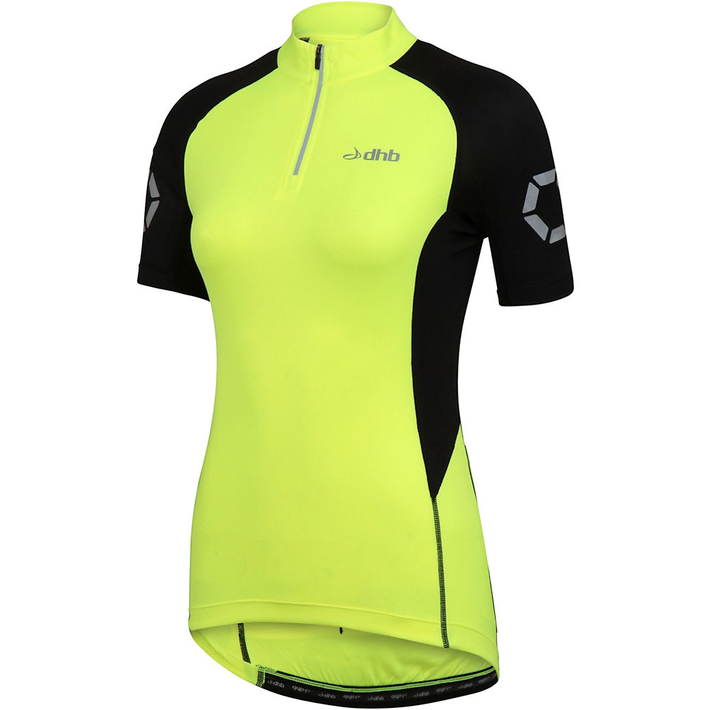 Maillot dhb Flashlight Femme - Fluro - Jaune - XL