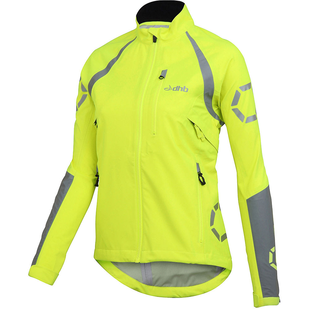 Veste dhb Flaslight Force Femme - Fluro - Jaune - XS, Fluro - Jaune