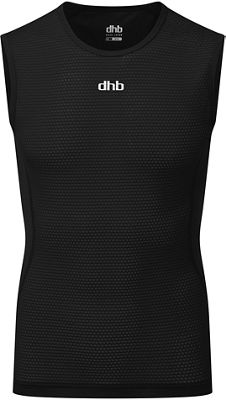 dhb Lightweight Mesh Sleeveless Baselayer - Black - M}, Black