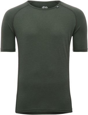 dhb Merino Short Sleeve Base Layer (M_150) - Khaki - M}, Khaki