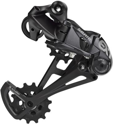 SRAM EX1 8 Speed Rear Derailleur - Black, Black
