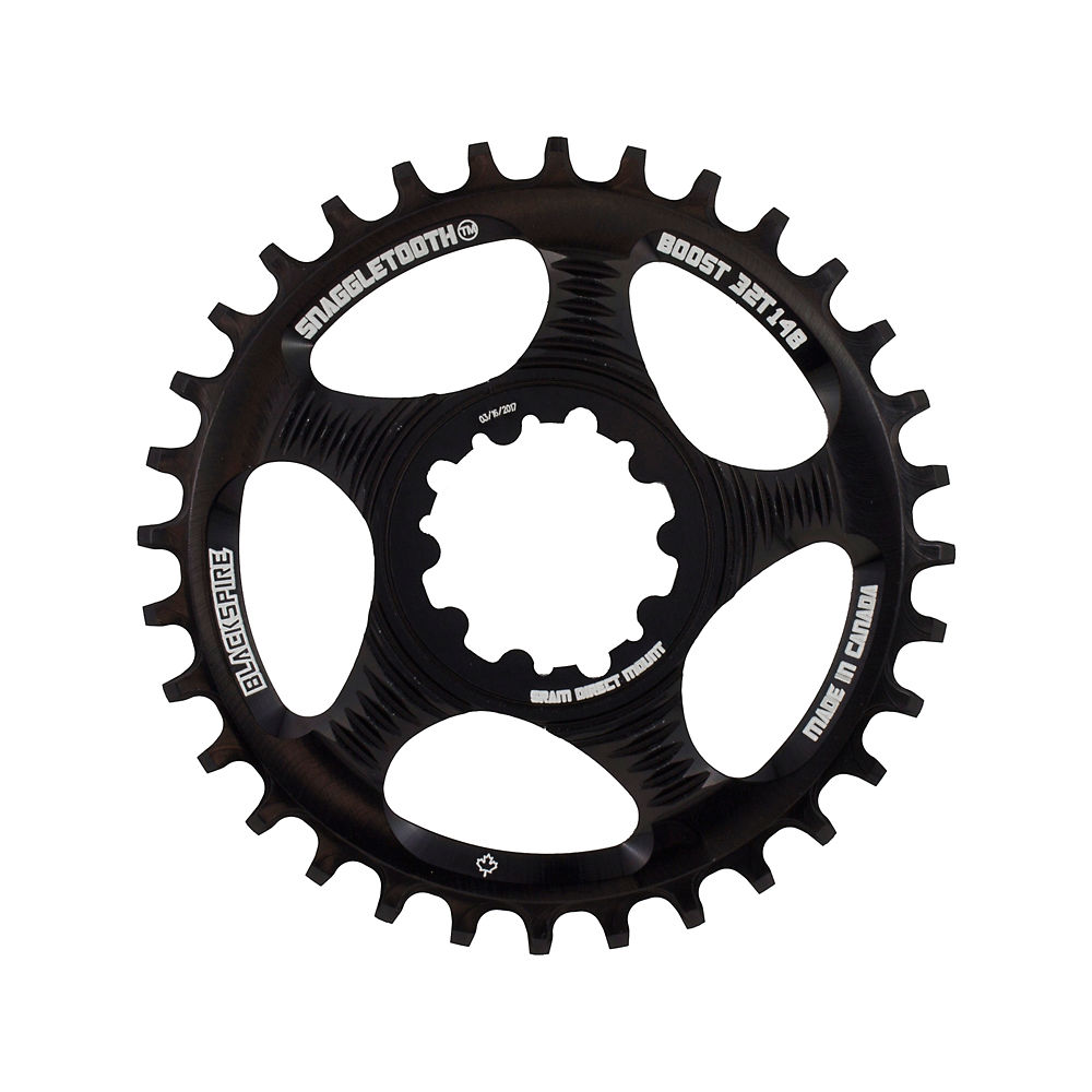 Plateau Blackspire Snaggletooth DM Sram - BOOST - Noir - Direct Mount, Noir