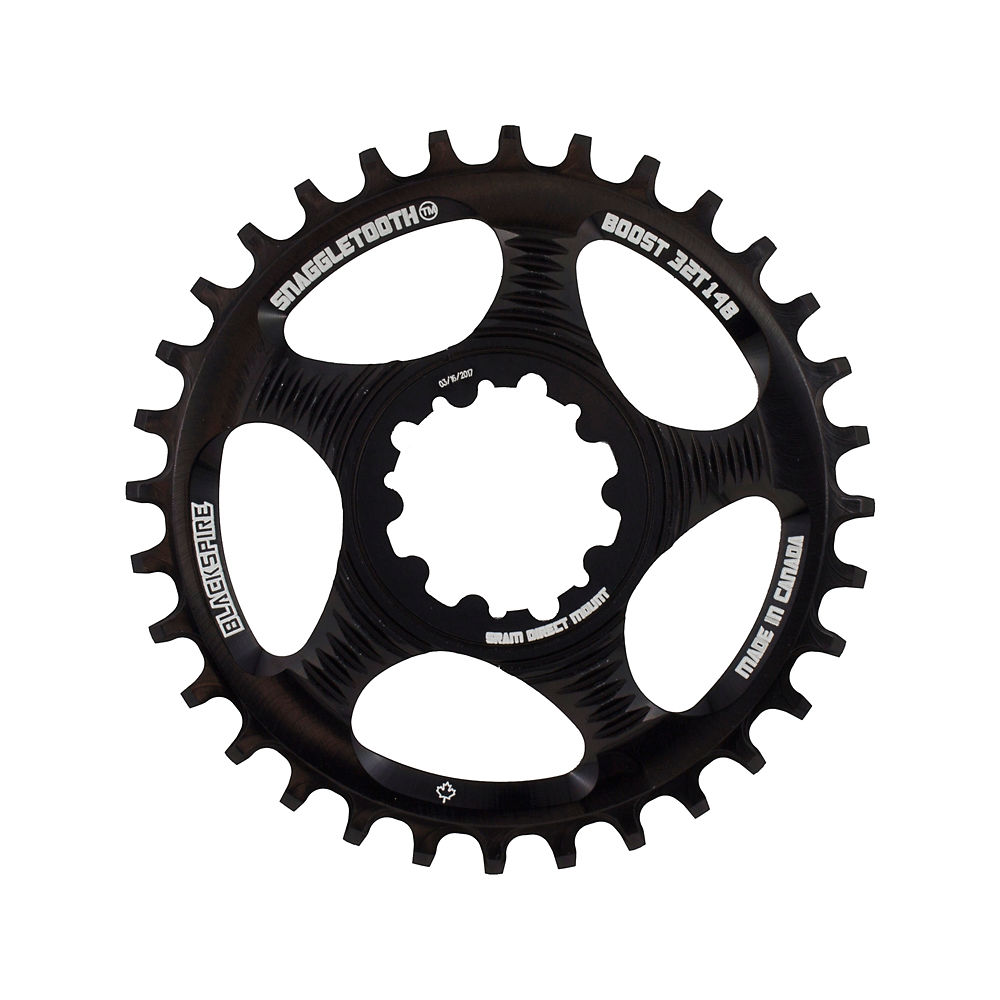 Blackspire SnaggletoothDM SRAM Boost Chainring - Direct Mount, Black