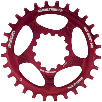 Blackspire SnaggletoothDM SRAM Boost Chainring - Red - Direct Mount, Red