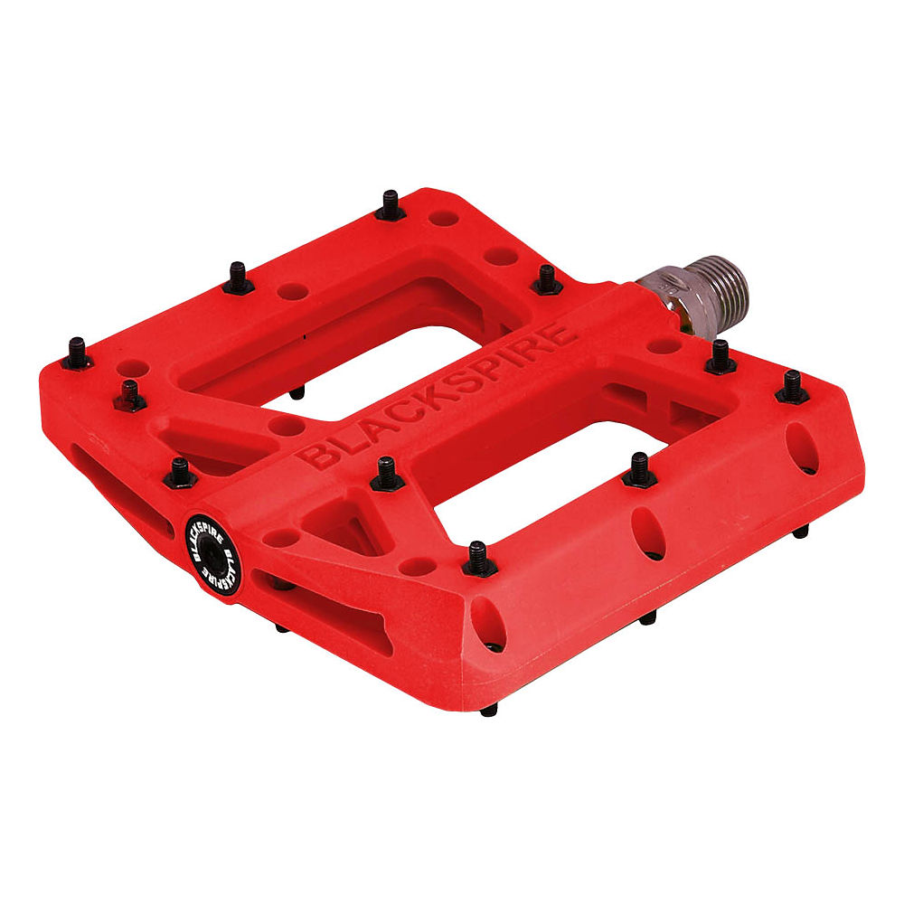 Pédale Blackspire Nylotrax - Rouge, Rouge