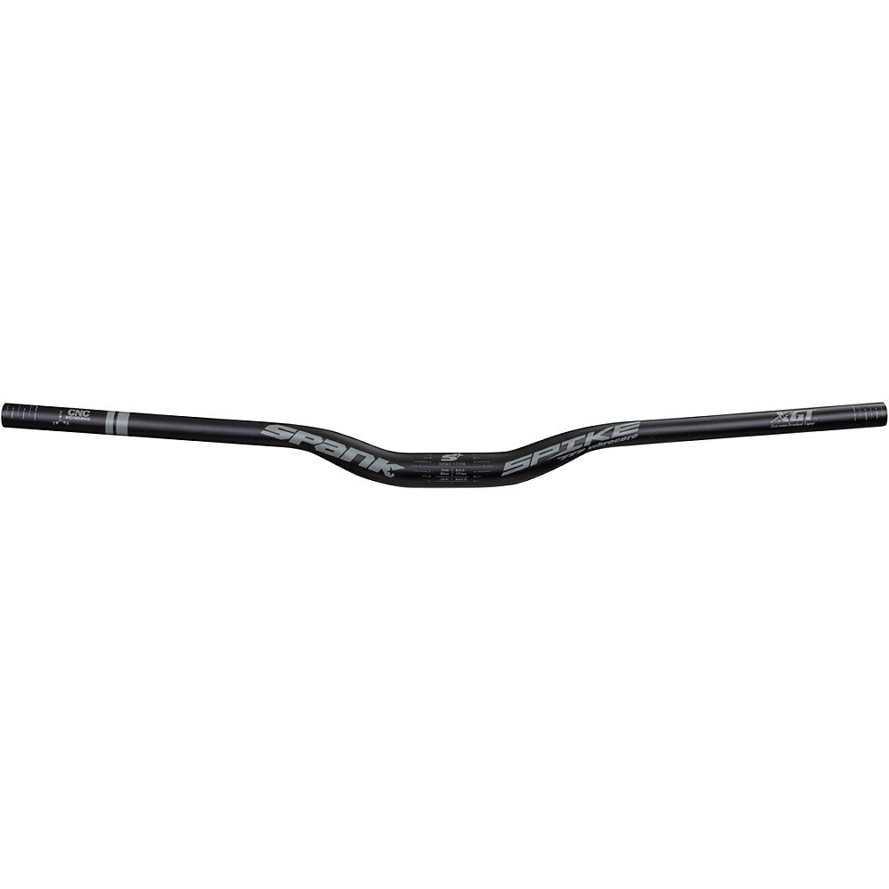 Cintre relevé Spank Spike 777 FR Bearclaw - Noir - Gris - 31.8mm, Noir - Gris