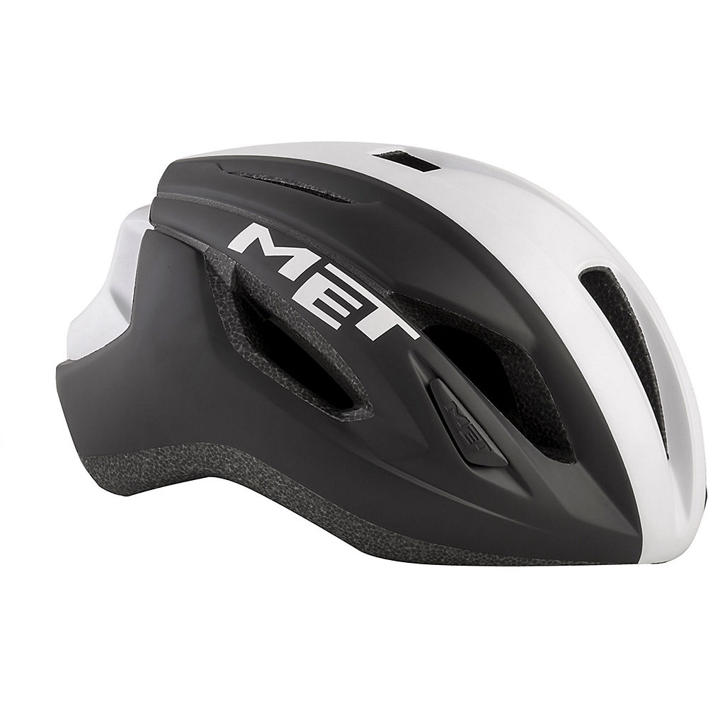 Casque MET Strale 2018 - Noir - blanc