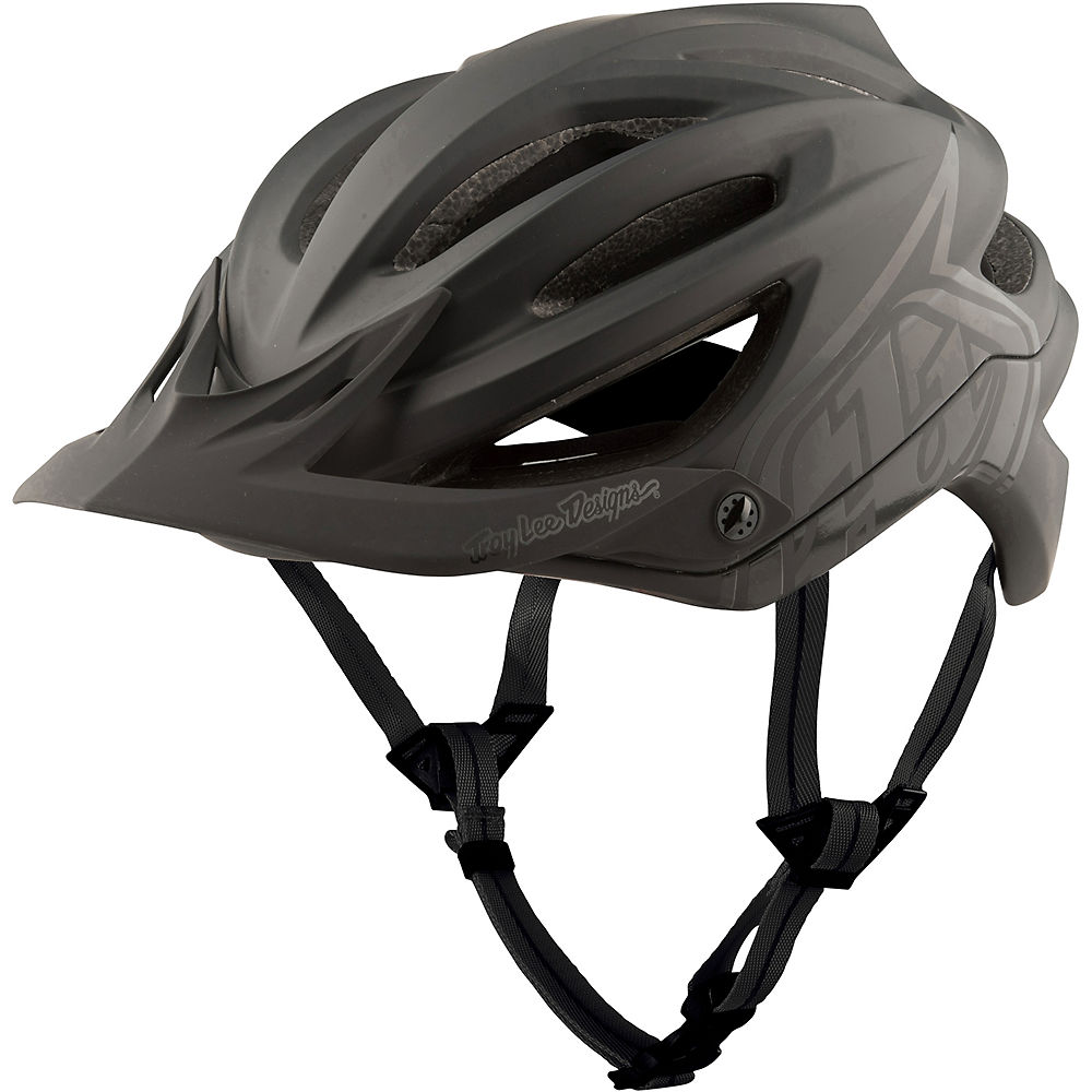 Troy Lee Designs A2 MIPS Helmet - Decoy Black - M/L}, Black
