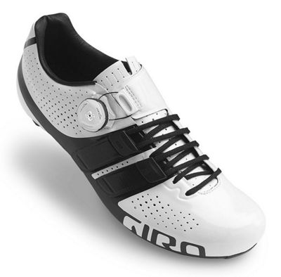 Chaussures route Giro Factor Techlace SPD-SL - Blanc/Black 19 - EU 48