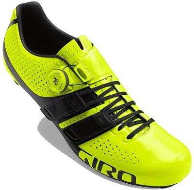 Chaussures route Giro Factor Techlace SPD-SL - Jaune/Black 19 - EU 47
