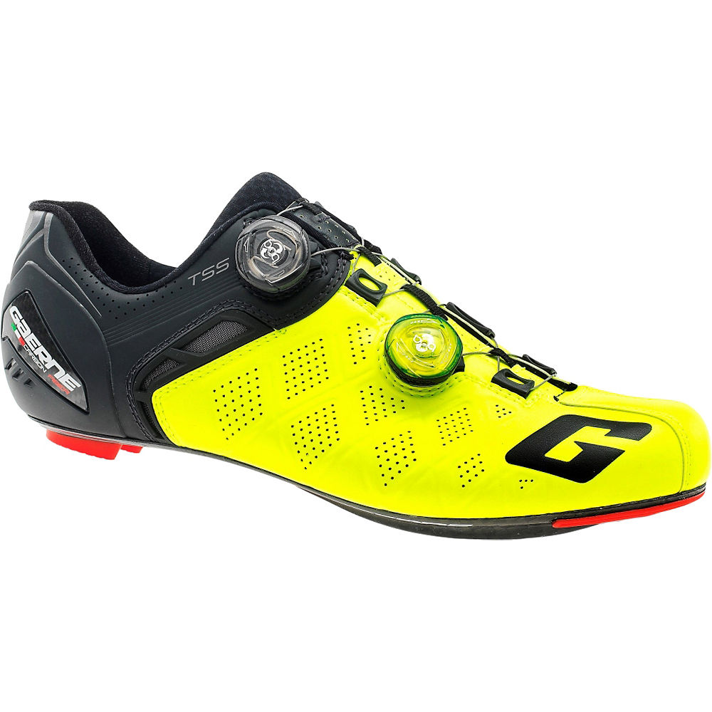 Chaussures de route Gaerne Carbon Stilo+ SPD-SL 2018 - Jaune - EU 44, Jaune