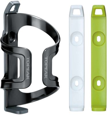 Topeak Dualside Bike Bottle Cage (Ex) - Grey - White - Green, Grey - White - Green