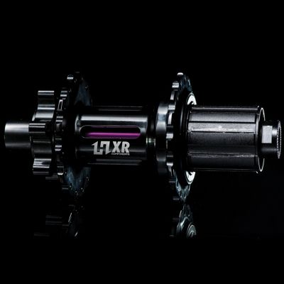 Moyeu arrière VTT HxR Components Shimano - Violet - 135/142 x 12mm, Violet