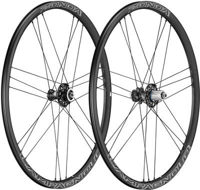 Paire de roues de route Campagnolo Zonda C17 (disque) - Noir - QR Centre Lock, Noir
