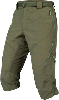 Endura Hummvee II 3-4 Shorts -with Liner - ForestGreen - XL}, ForestGreen