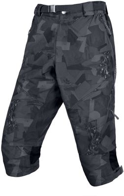 Endura Hummvee II 3-4 Shorts -with Liner - Grey Camo