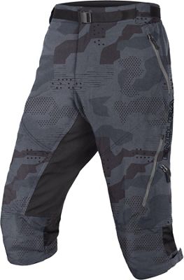 Endura Hummvee II 3-4 Shorts -with Liner - TonalAnthracite - XL}, TonalAnthracite